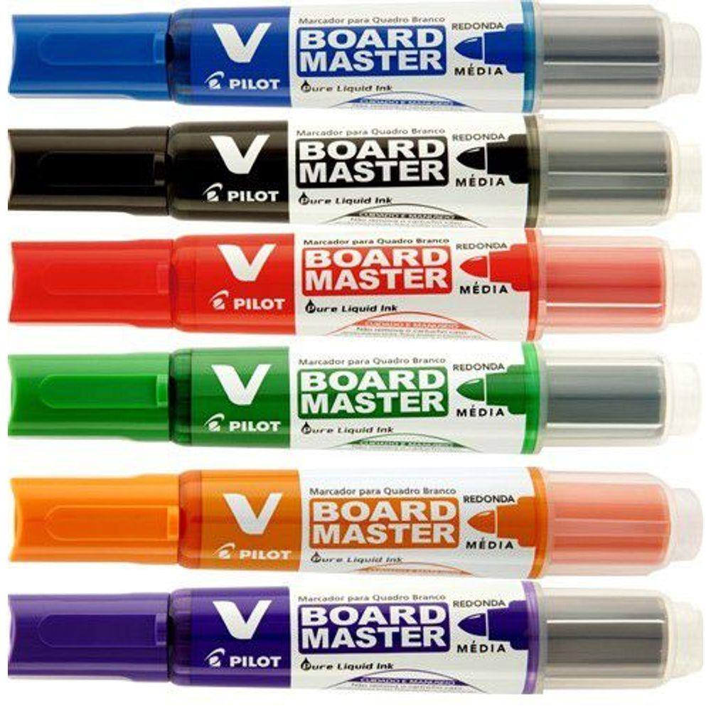 Marcador p/ Quadro Branco V Board Master Pilot® WBMA-VBM-M