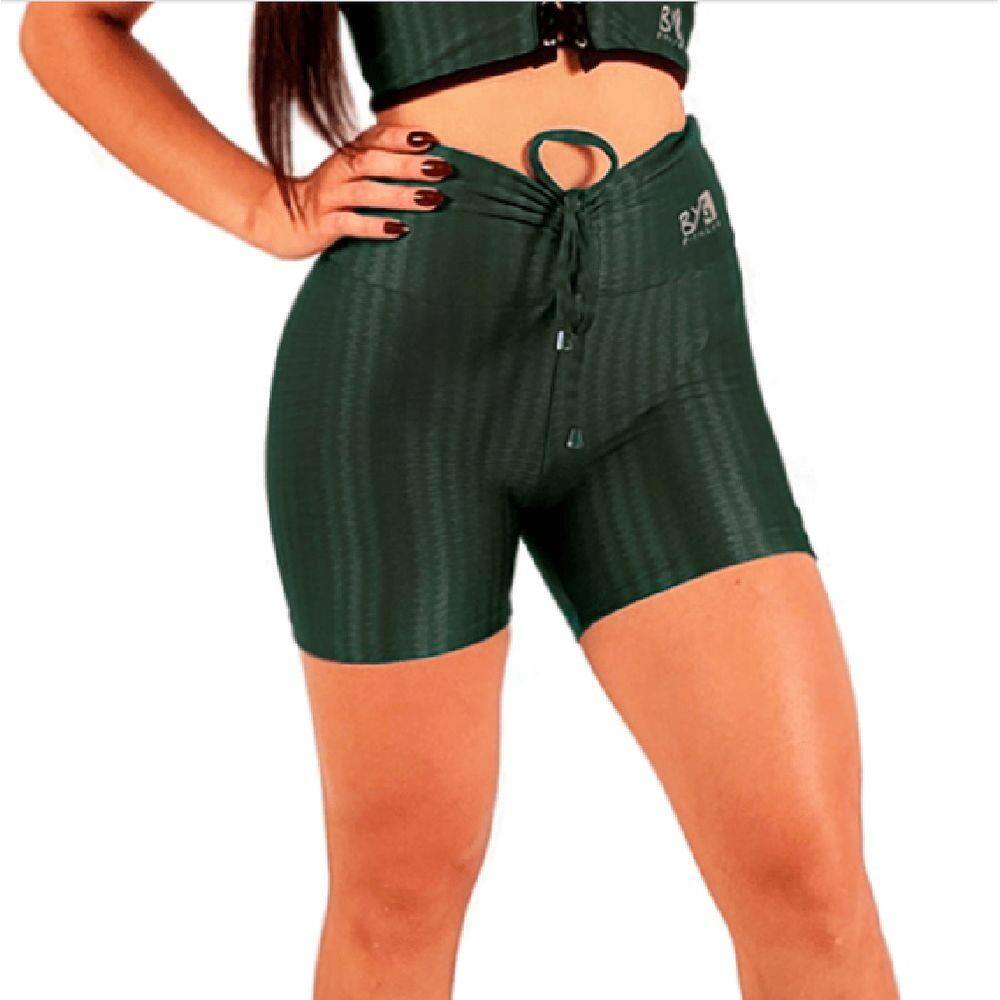 short com legging feminino