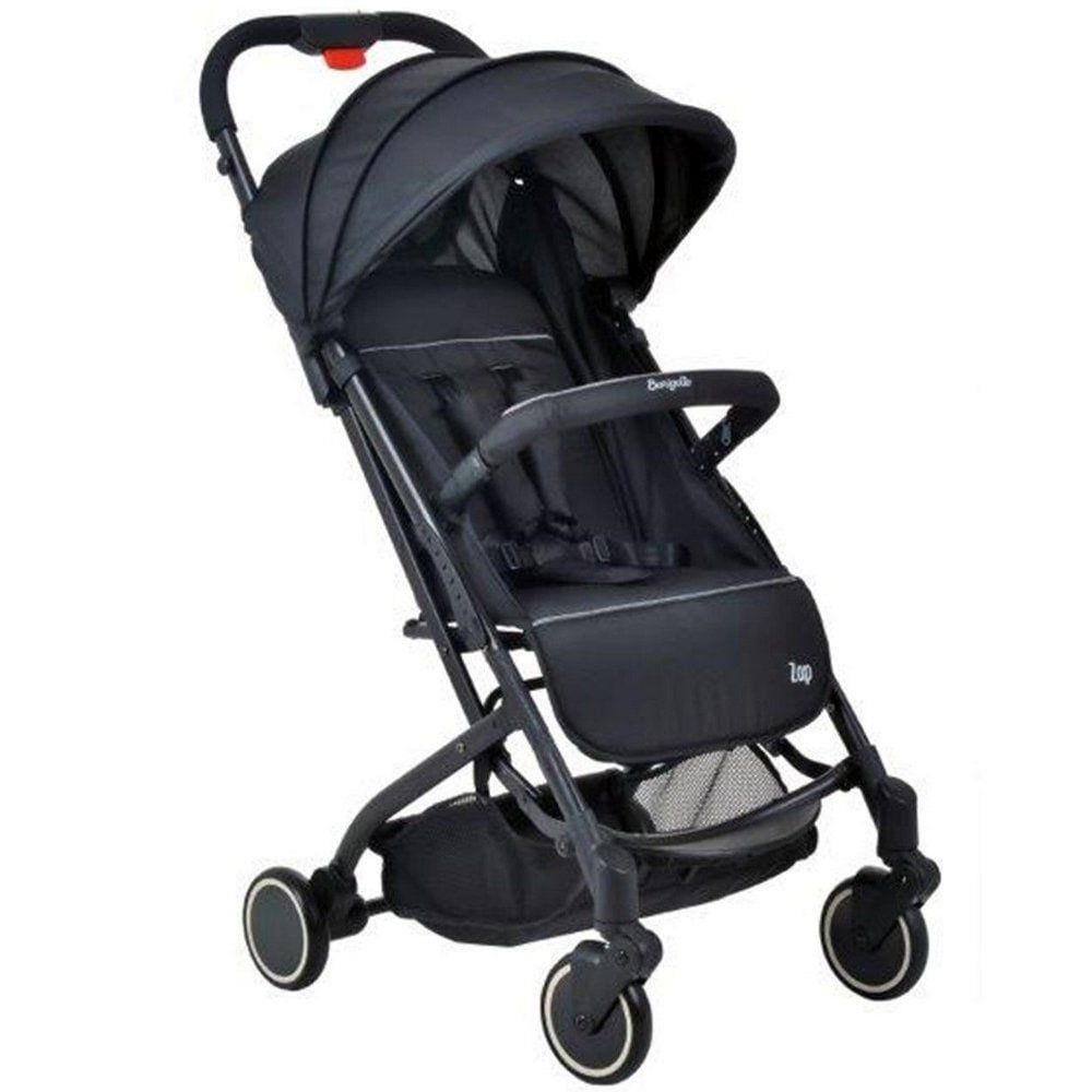 Carrinho de Bebê Zap Preto + Bebê Conforto Touring X Burigotto