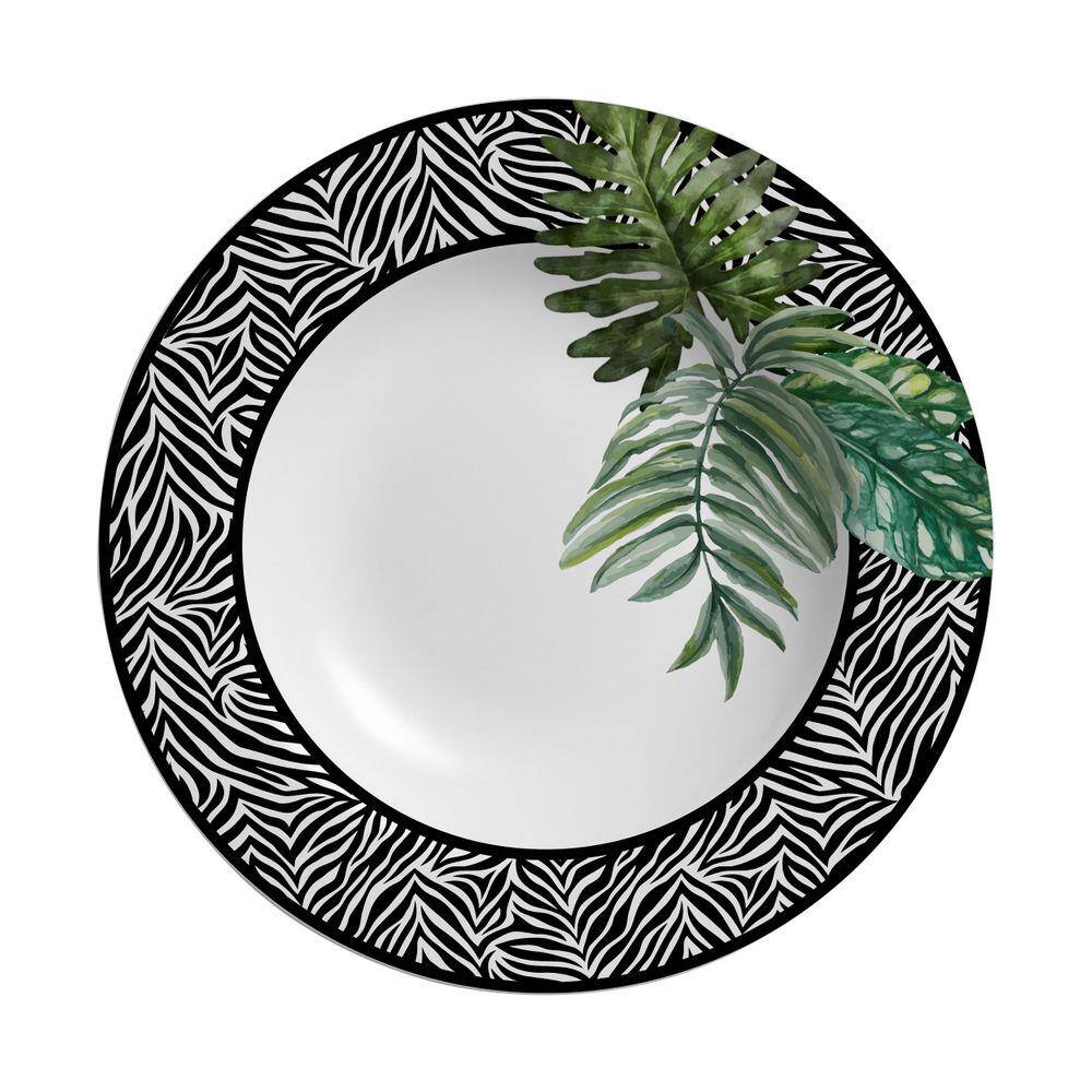 Conjunto Com 6 Pratos Fundo Tanzania Plus