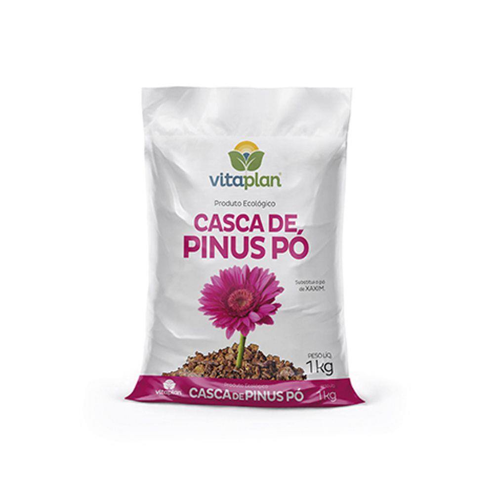 Condicionador de Solo Casca de Pinus Pó Vitaplan 1kg