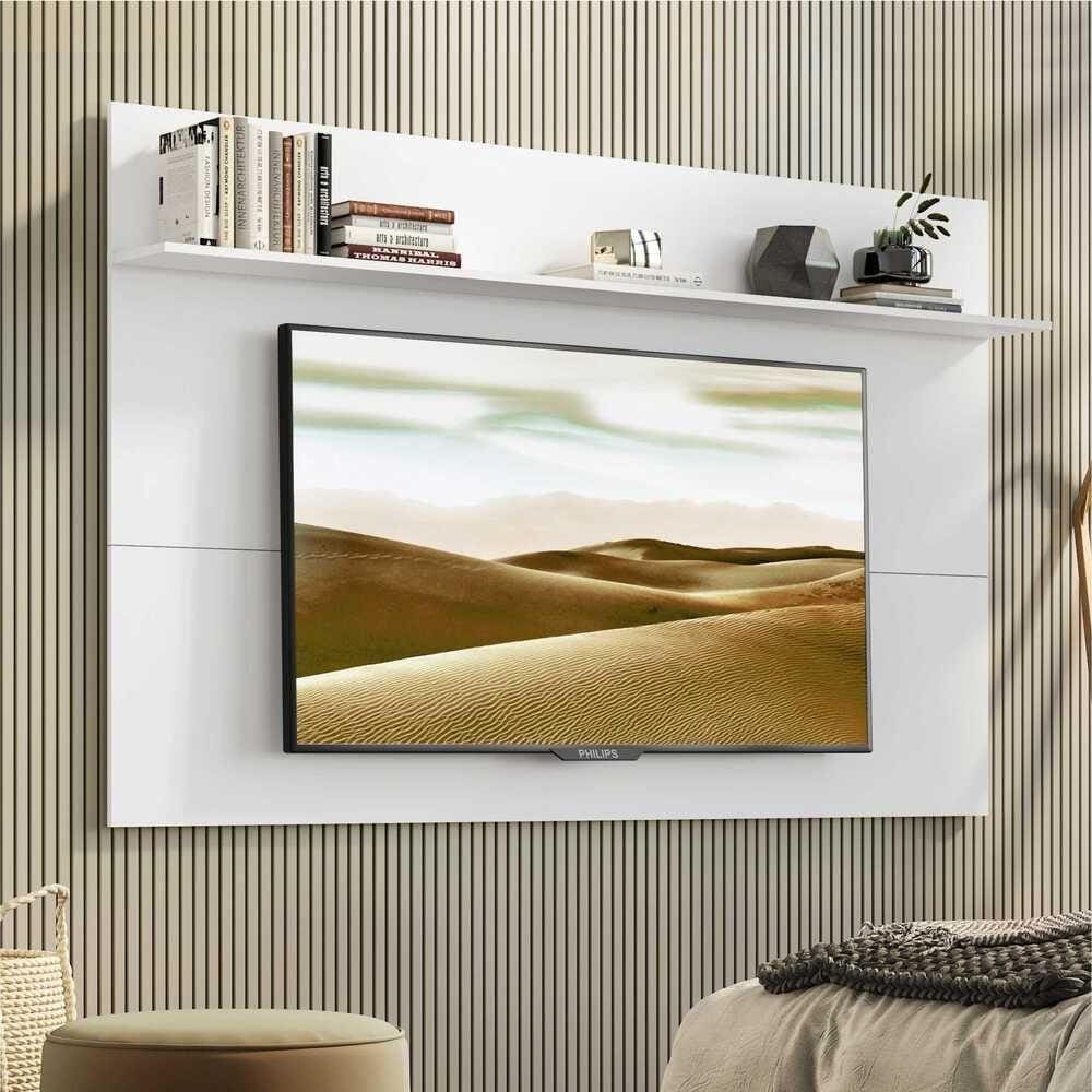 Painel TV 65" com Prateleira Amsterdã Plus Multimóveis