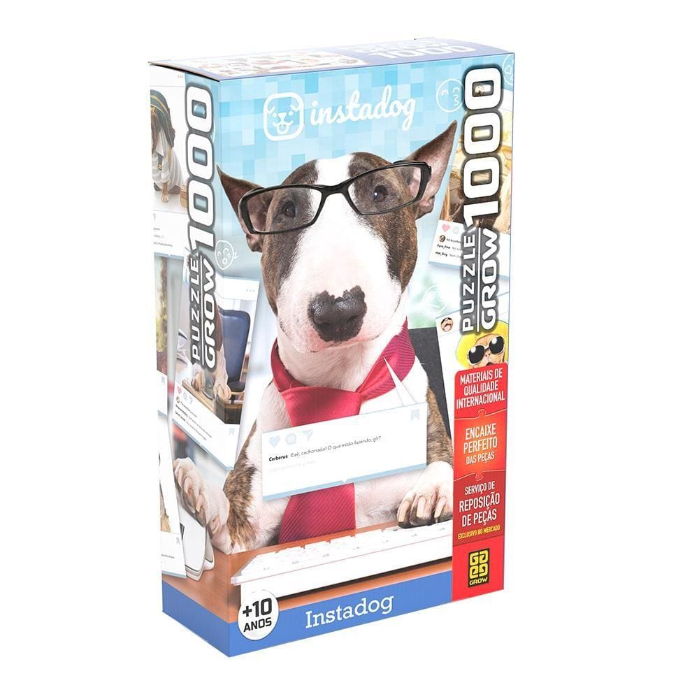 Quebra Cabeça 1000 Peças Instadog - Grow