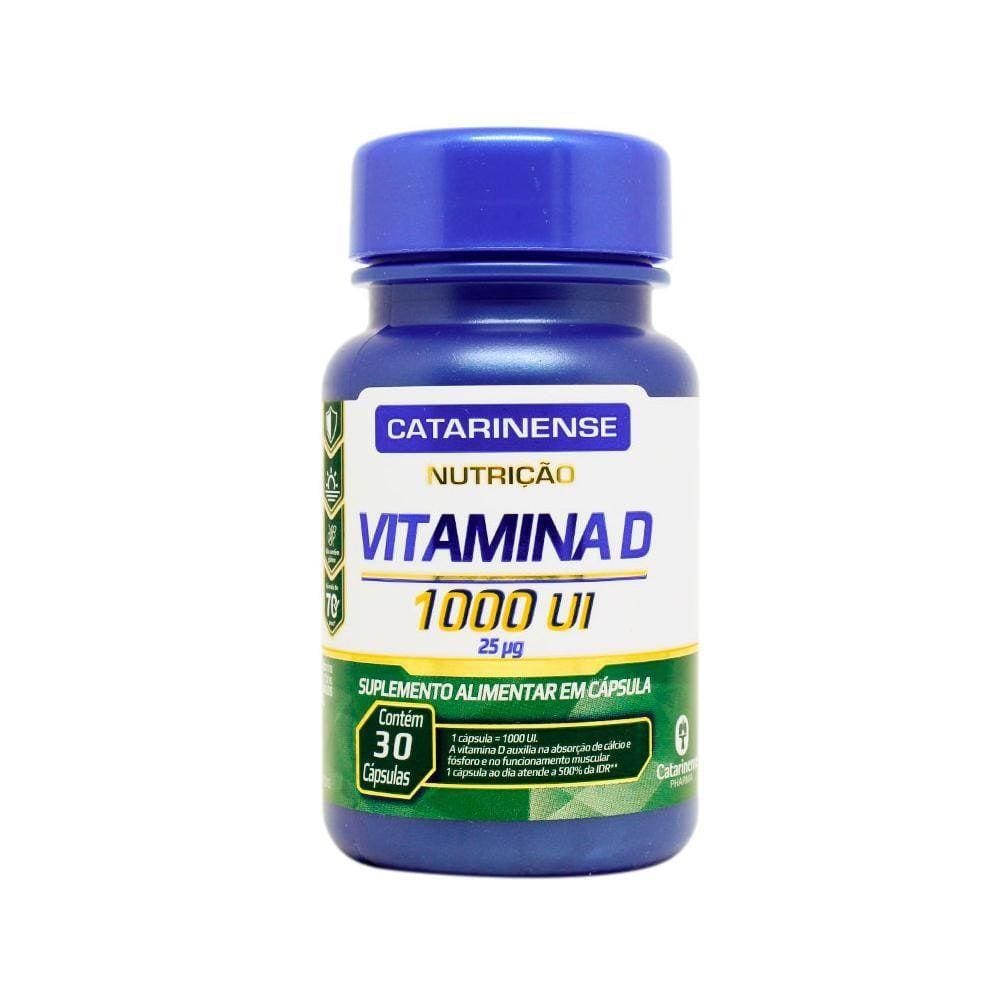 Vitamina D 1000Ui Catarinense 30 Cápsulas
