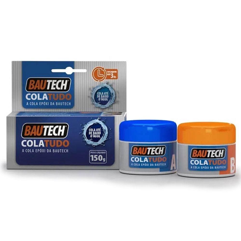 Bautech Cola Tudo Cola Até Debaixo Dágua 150g