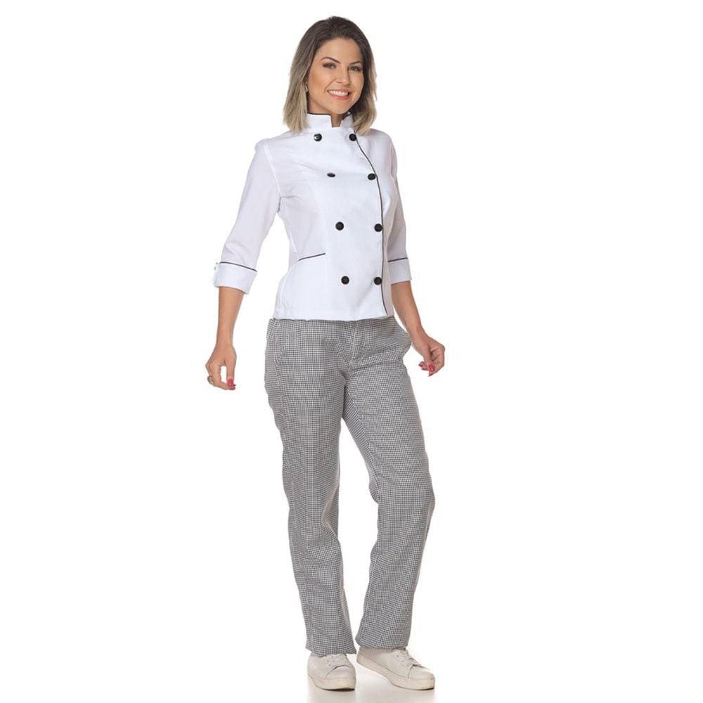 Calça Cozinheira Pied Poule