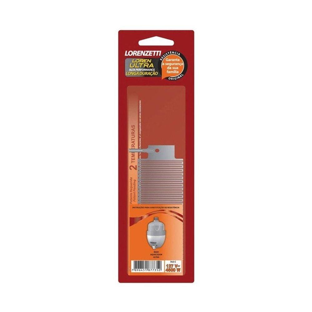 Resistência Lorenzetti 765 C 4600W 127V Loren Ultra