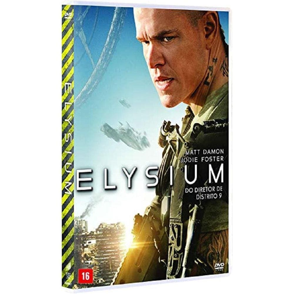 Dvd Elysium Matt Damon Wagner Moura Novo Lacrado