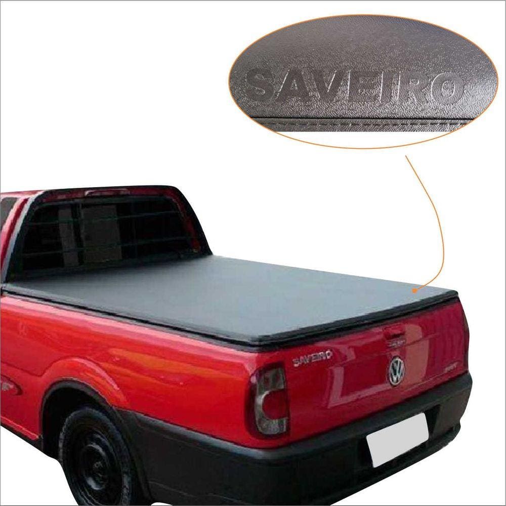 Capota Marítima Saveiro G2 G3 G4 Cabine Simples - Com Grade Sem Estepe - Solar Slim Exclusive