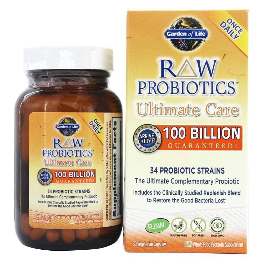 Probiótico Garden Of Life Raw Probiotics Ultimate 30 Cáps