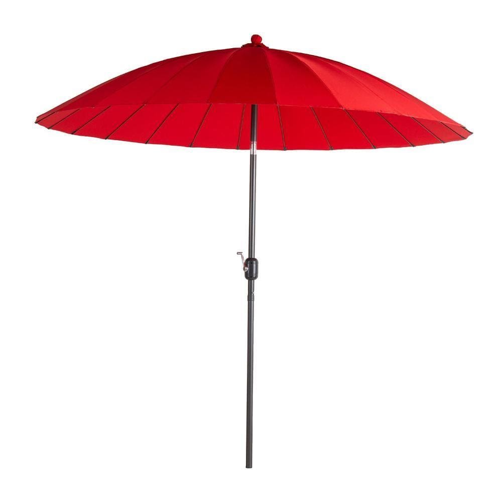 Ombrelone Central Shangai com Proteção UV 50 245x270cm Vermelho