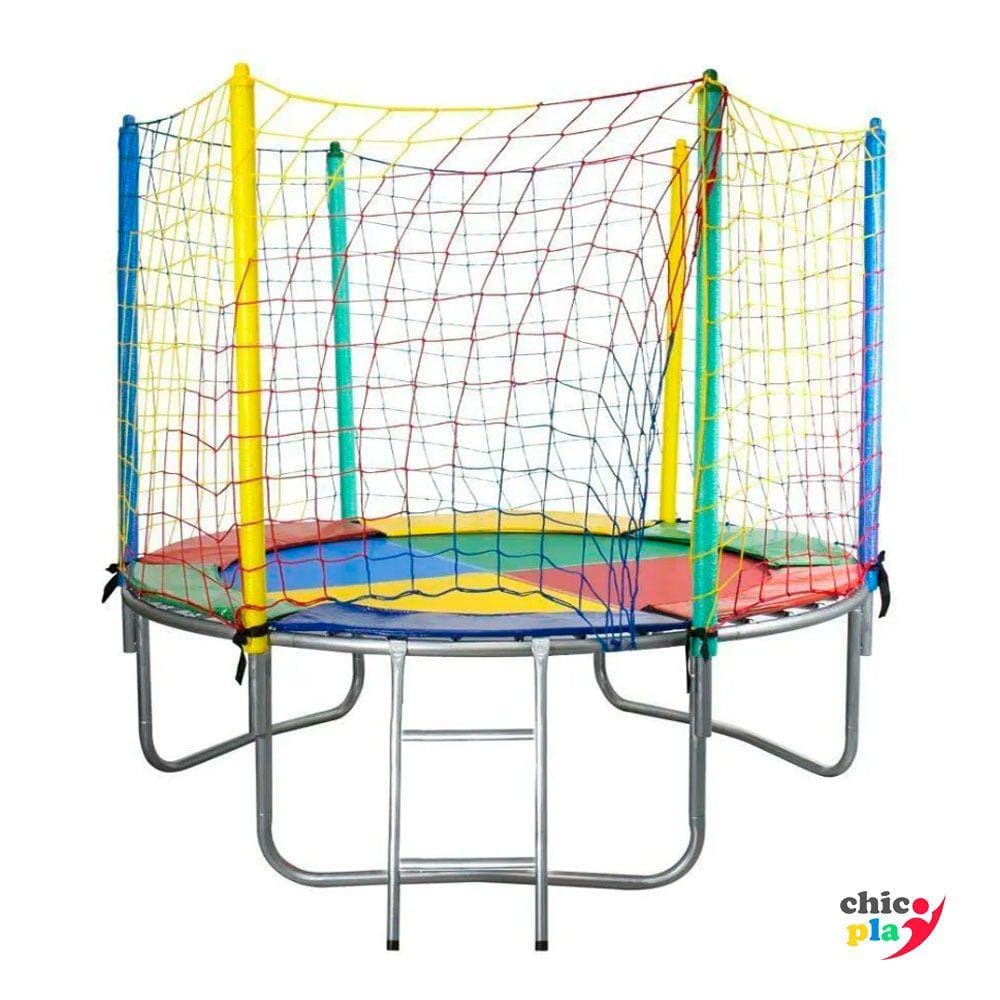 Cama Elástica 2,00 m Alcamar Lona Colorida Nacional