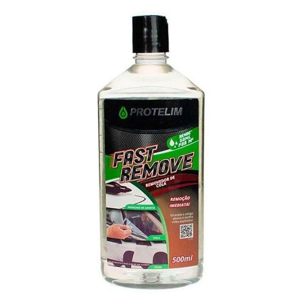 Fast Remove (Removedor de Cola, Piche, Caneta e Chiclete) 500ml - Protelim