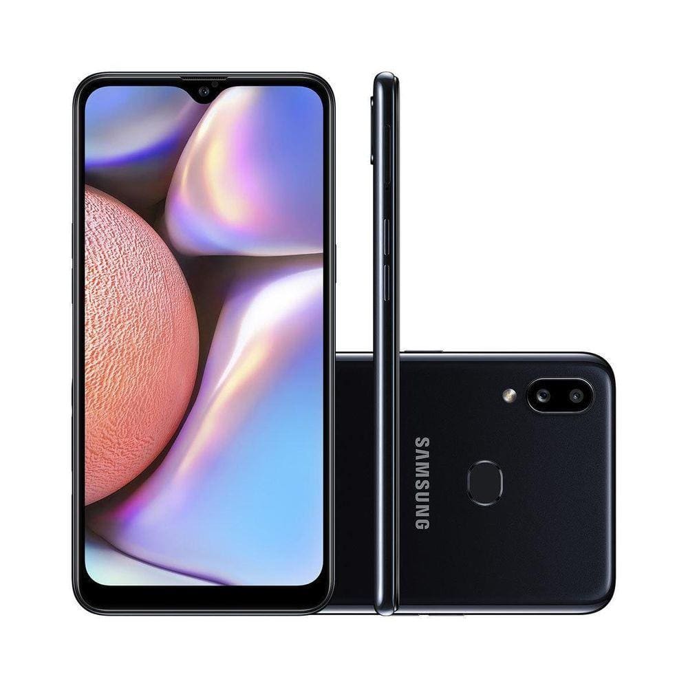 Celular Samsung Galaxy A10S Dual 6.2 4G 32Gb A107 Preto