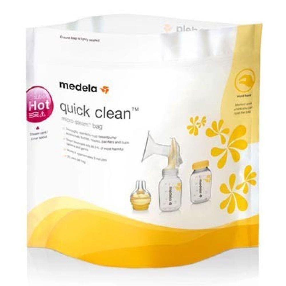 Sacos de Esterilização para Microondas Medela - 5 Unidades