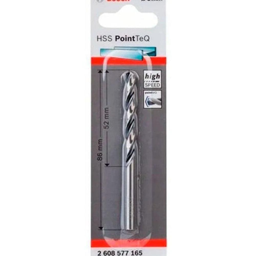 Broca Para Metal Aço Rapido Hss Point 5Mm Bosch
