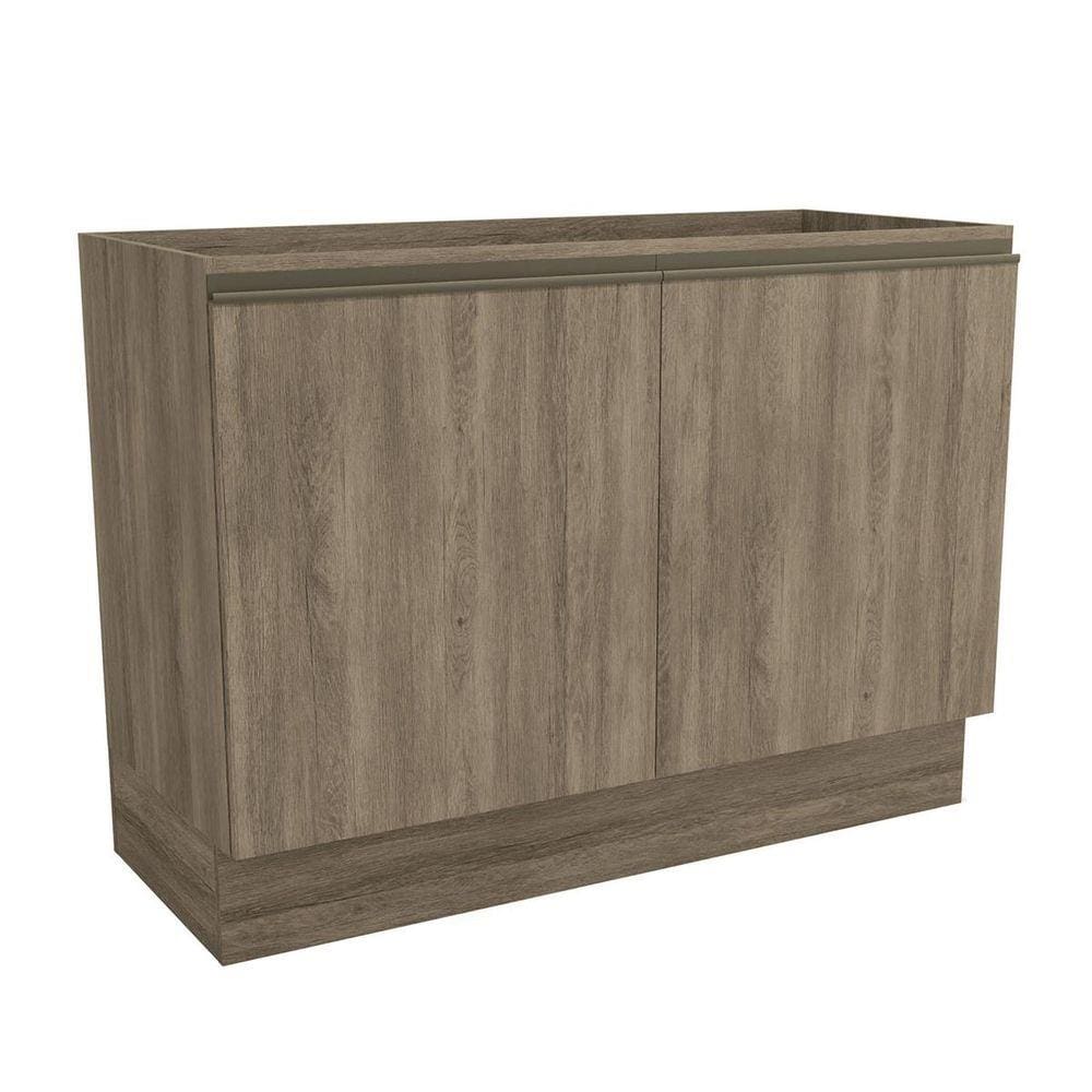 Balcão Maxxi 120cm 2 Portas Nogal G745 Kappesberg