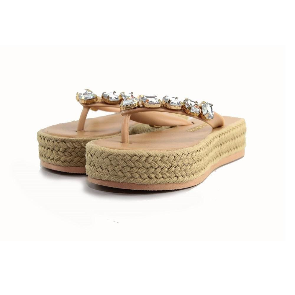 Tamanco Flatform Rio de Janeiro Villa Griffe Feminino Corda