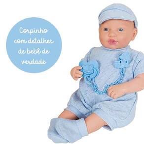 Boneco Miyo Menino 2246 Cotiplás - Azul