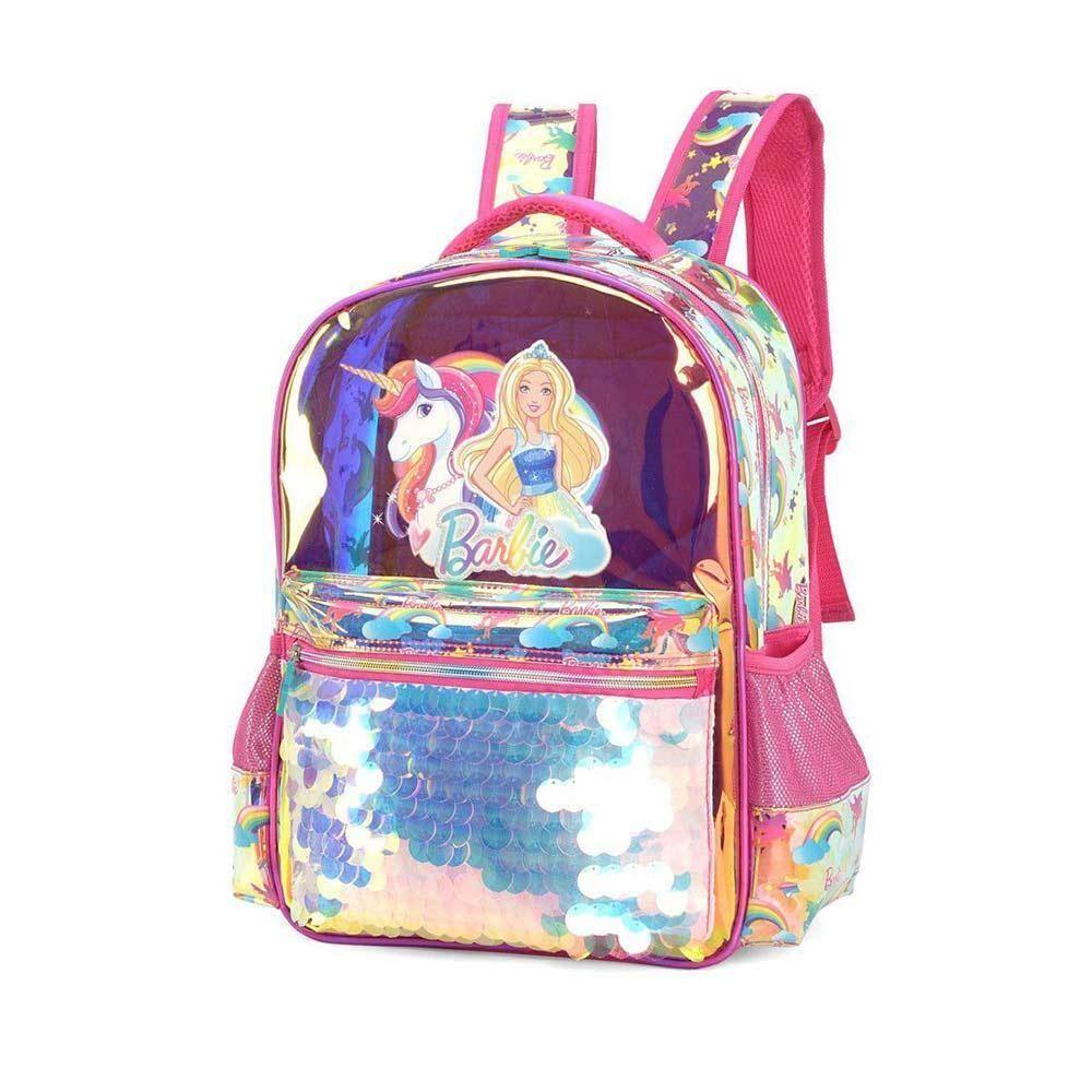 Mochila barbie unicornio | Extra