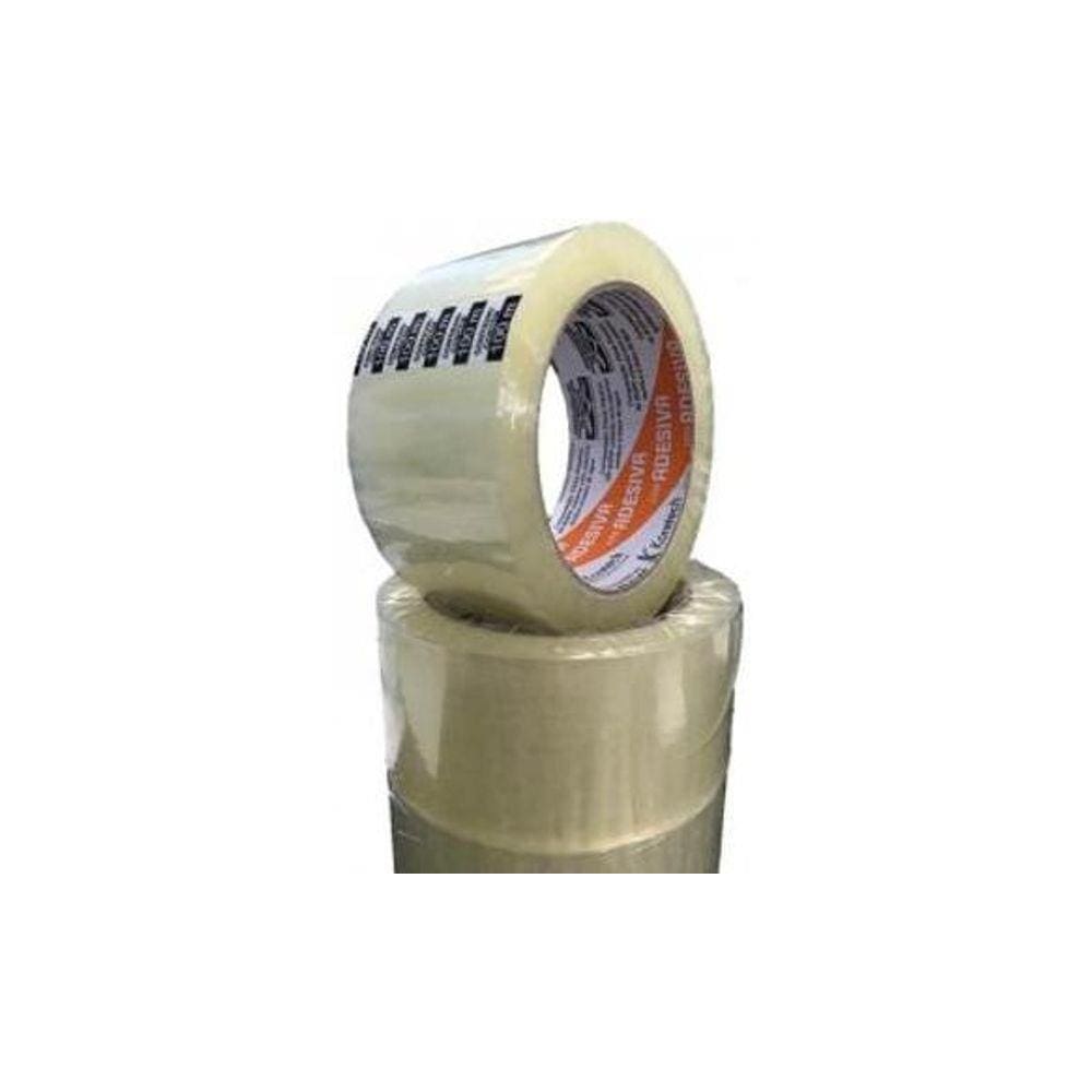 Kotetech Fita Adesiva Cristal 48mm x 100m - Pcte 5 Rolos