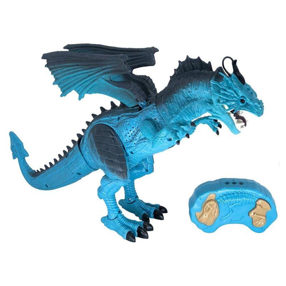 Dragão de Controle Remoto Criaturas RC - Azul - Candide