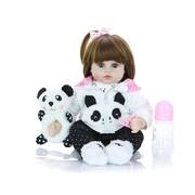 Boneca Bebe Reborn Malkitoys Silicone Isabela Girafinha 48cm - Malki toys