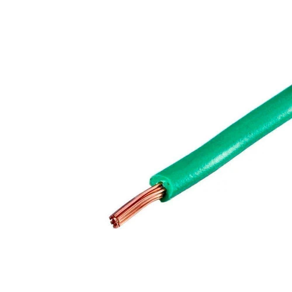 Cabo Flexível Megatron 10MMx500M Bobina 750V Verde