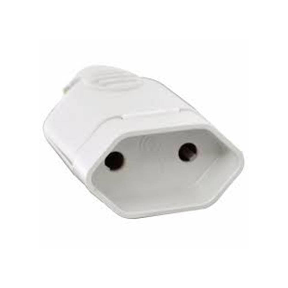 Pino Femea Ilumi 2p 10a/250v Cinza Pote 35x1