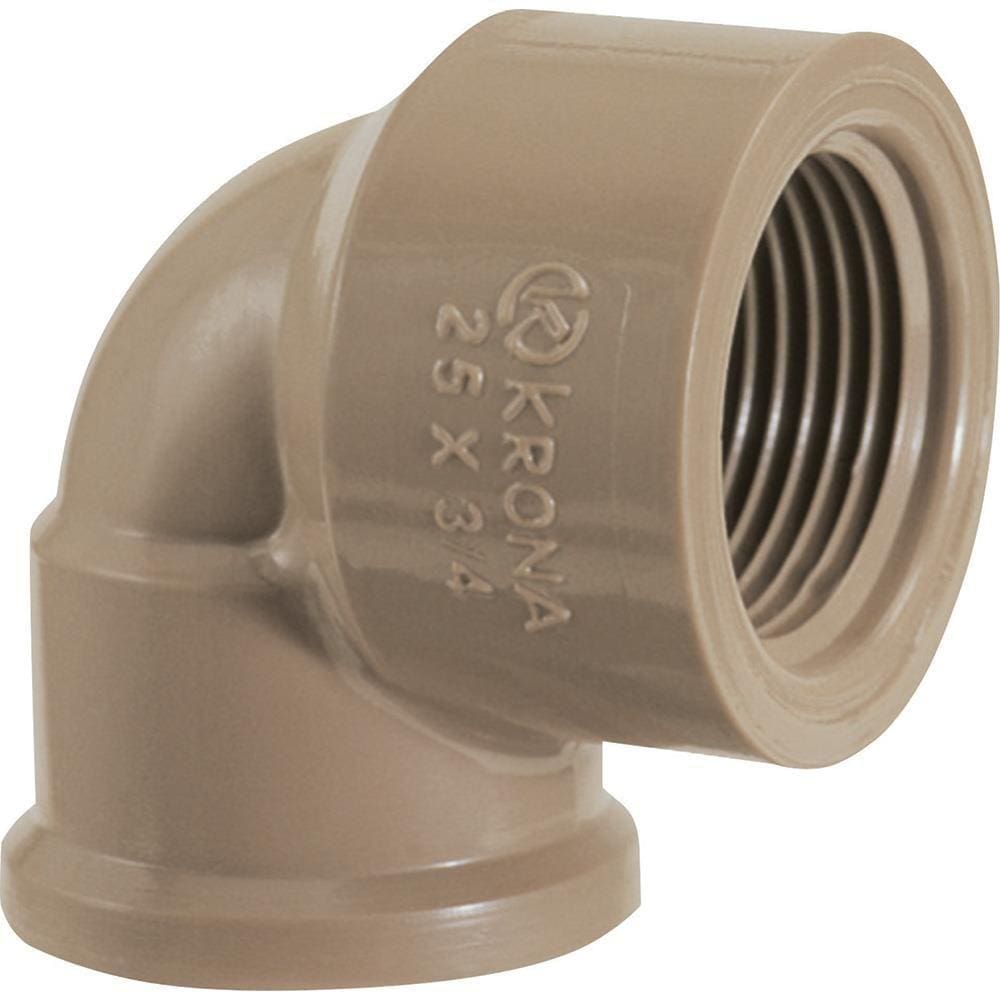 Joelho Soldável 90º c/ Rosca 25x1/2 Emb. c/ 30 Un. - Krona