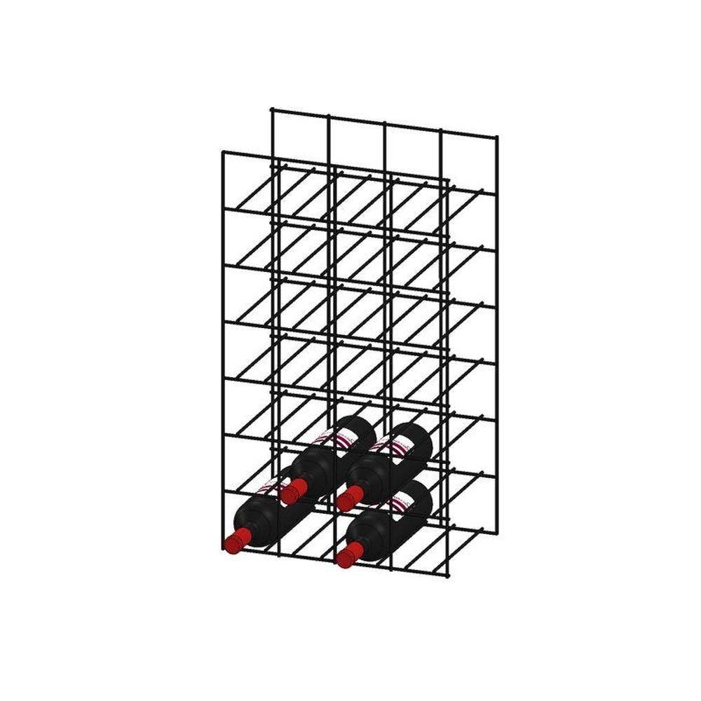 Adega Tipo Nicho Aramado Para 28 Garrafas Mod. 4L X 7A