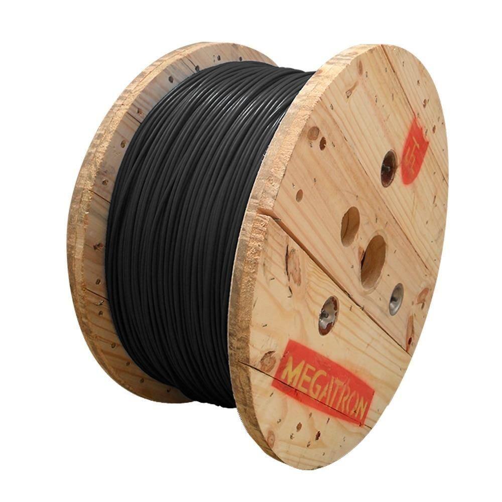 Cabo PP Megatron 2X1,50mmx500m Bobina 500V Preto