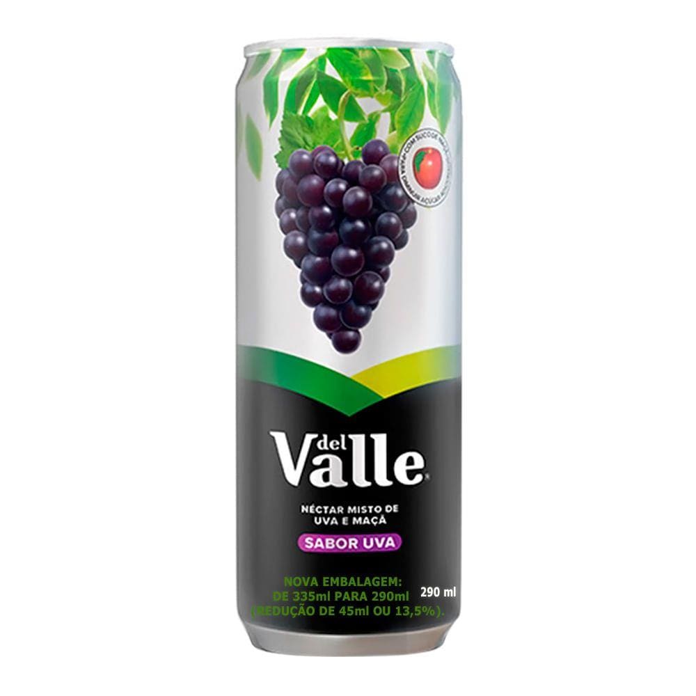 Suco Del Valle Néctar Uva Lata 290ml