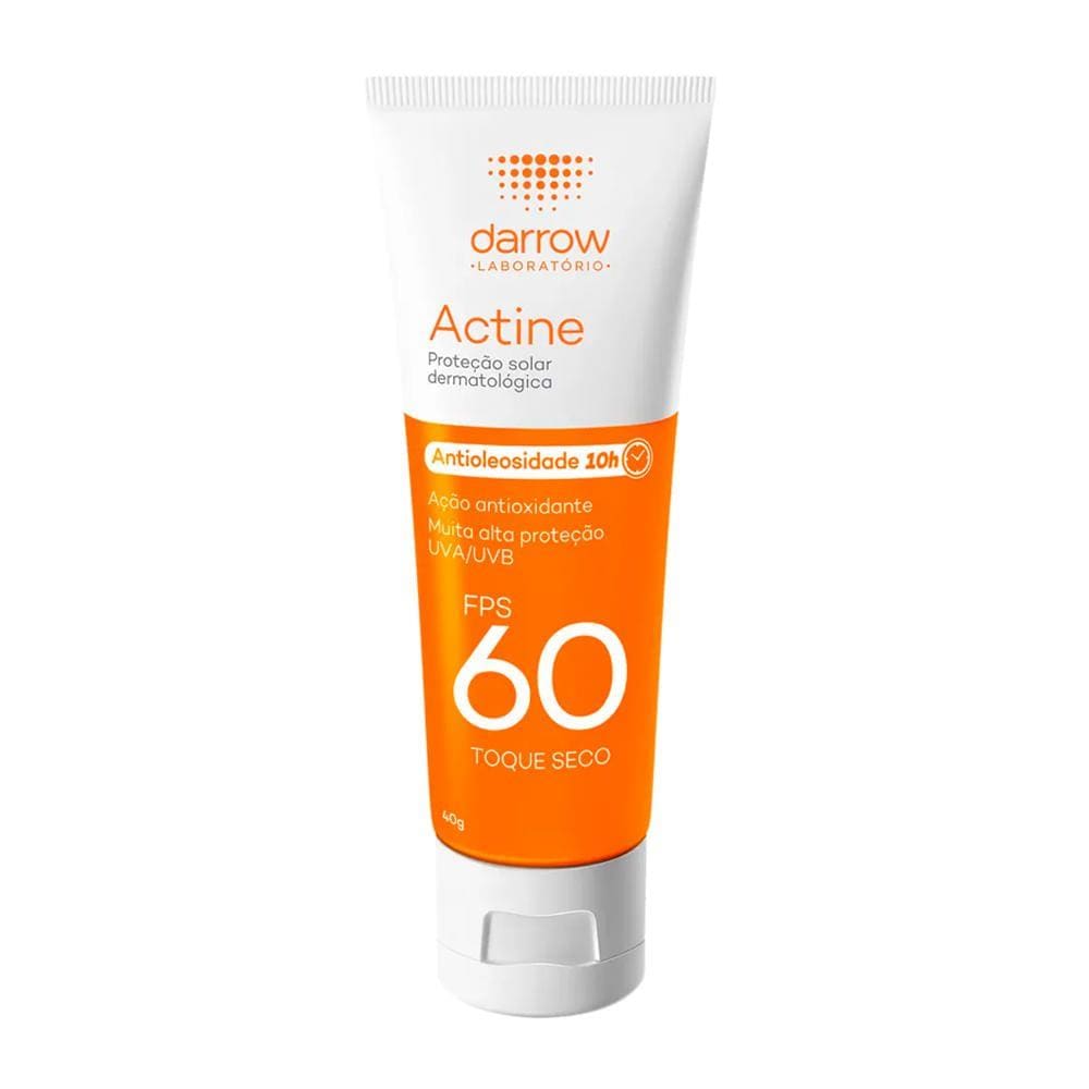 Protetor Solar Actine Antioleosidade Toque Seco FPS 60 40g
