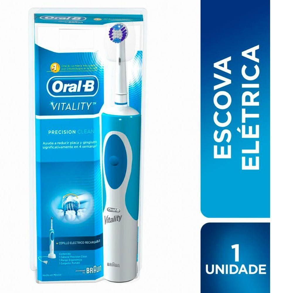 Escova Dental Elétrica Oral-B Vitality Precision Clean