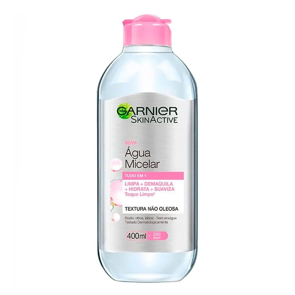 Água Micelar Garnier SkinActive Tudo em 1 400ml