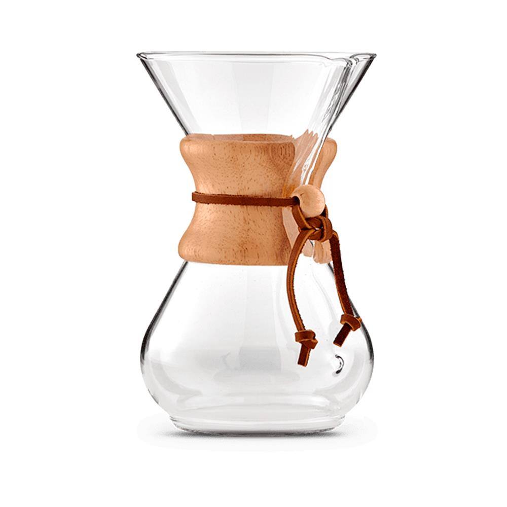 Passador De Café Chemex Com Alça De Madeira - 6 Xícaras Chemex | Extra