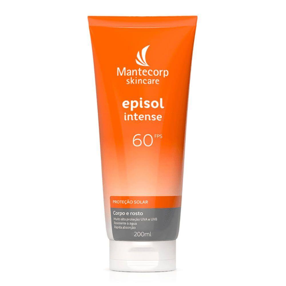 Protetor Solar Episol Intense Fps60 Corpo e Rosto 200ml