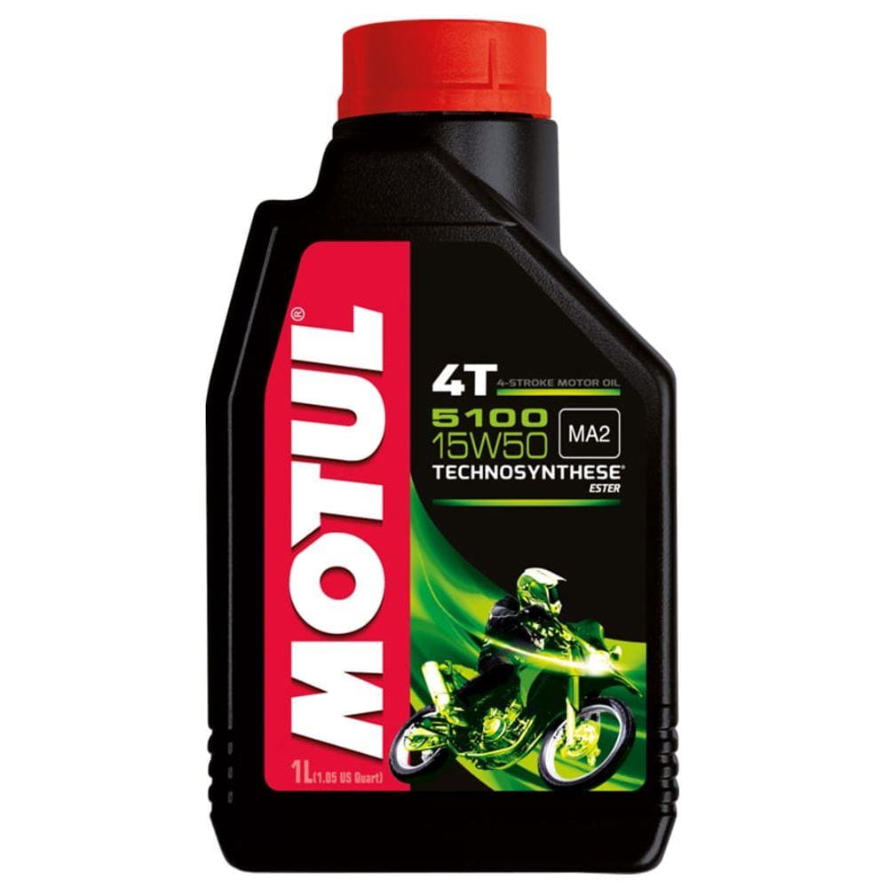 Óleo Motul 5100 15w50 Semi-sintético Moto 4t 1L