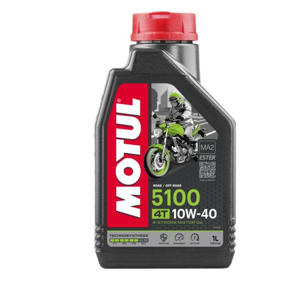 Oleo Motul 5100 10w40 Semi Sintético Moto 4t Api SL 1Lt