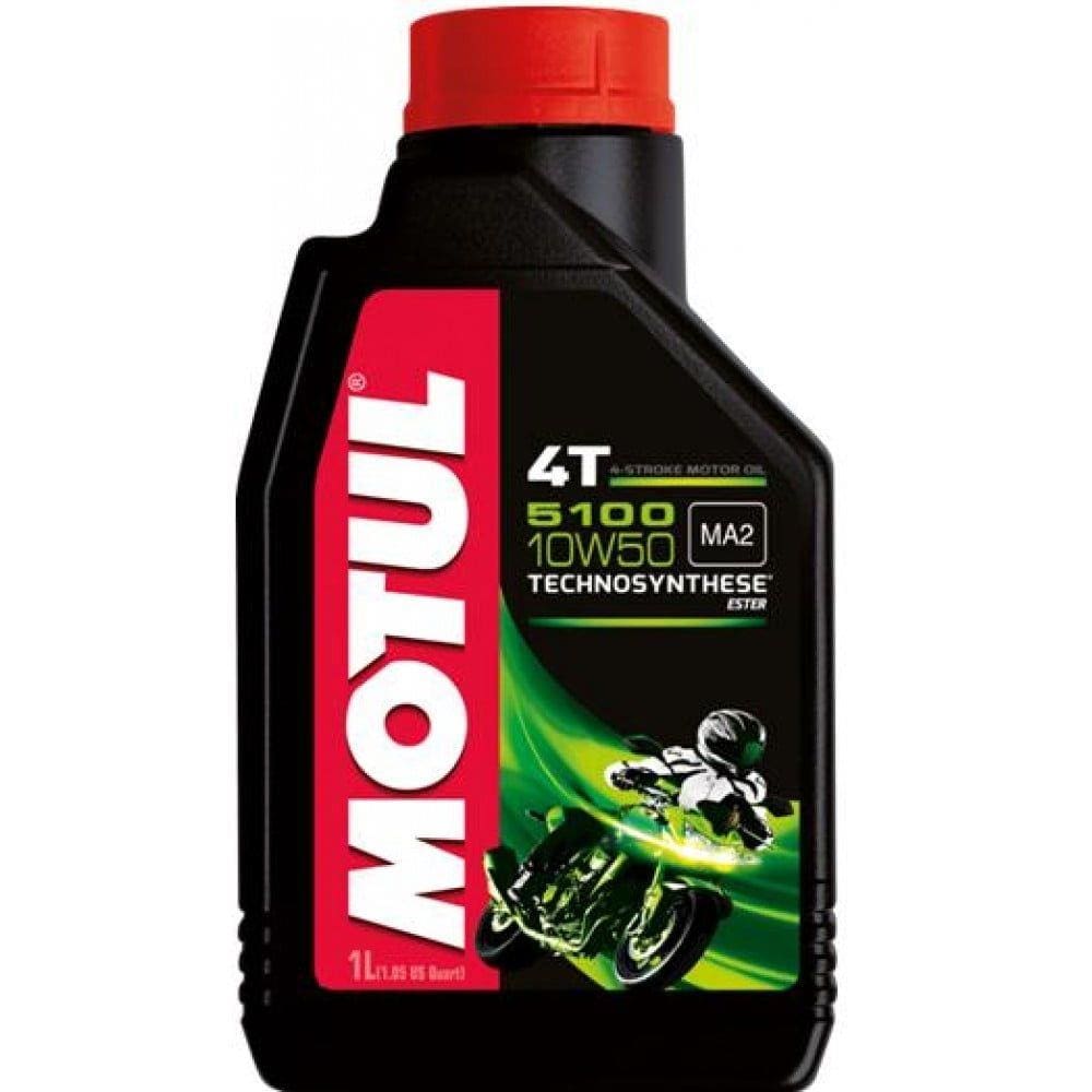 Oleo Motul 5100 10w50 Semi Sintético Moto 4t API SL 1L