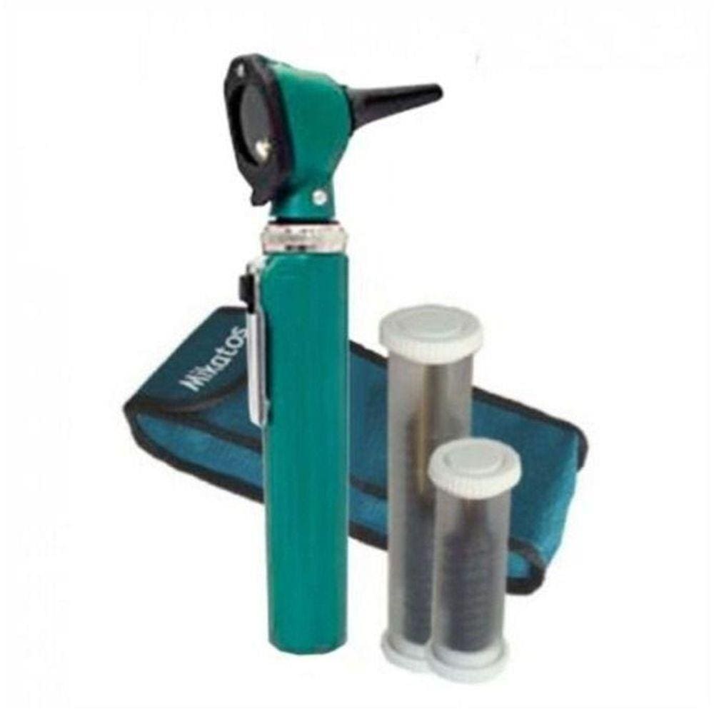 Otoscópio Mikatos Verde Led - Mini otoscópio