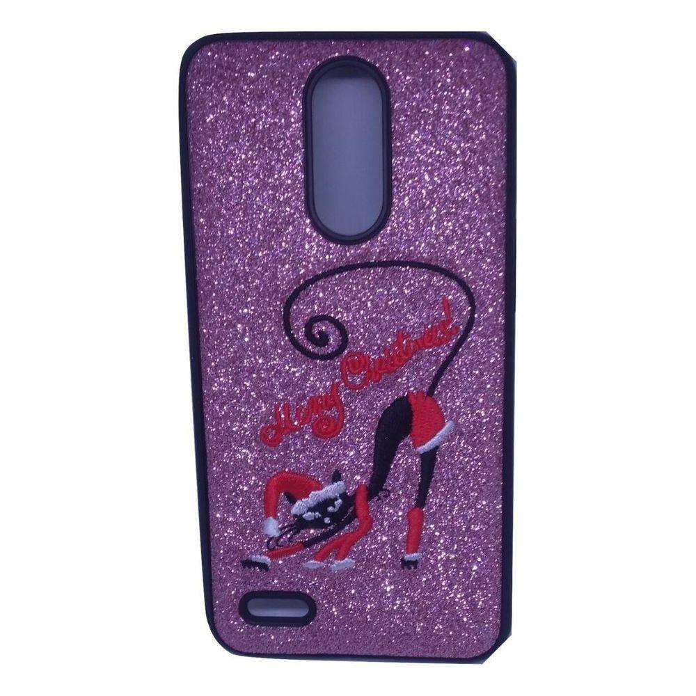 Capa De Celular Lg K10 2017 Gatinha Merry Christmas K430 | Extra
