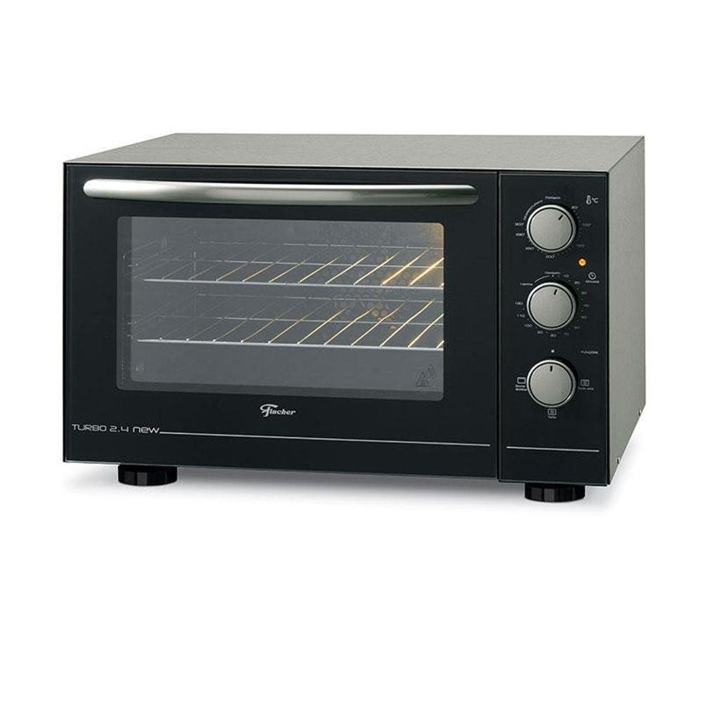 Forno Elétrico De Bancada Fischer 48L Turbo 2.4 Preto 220V