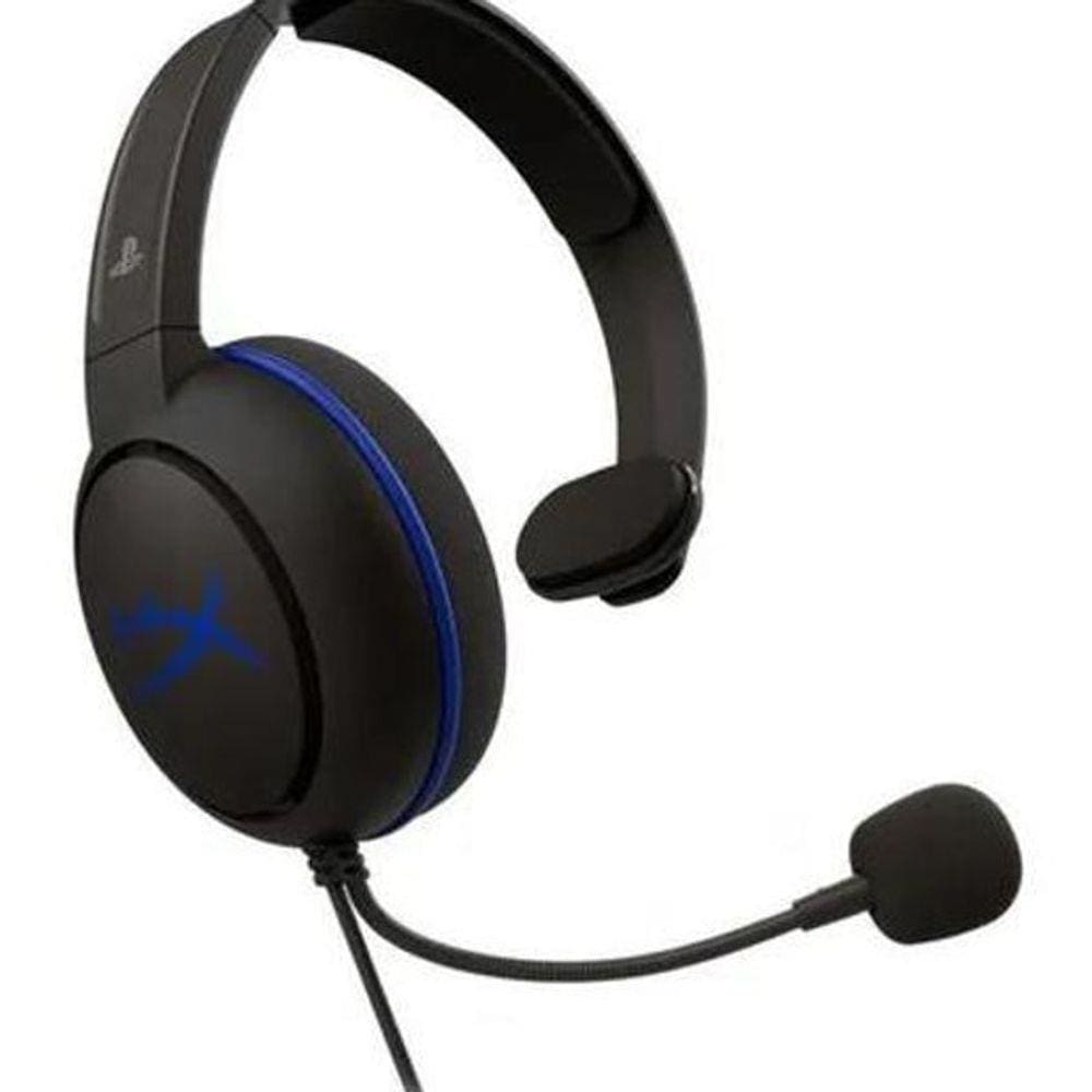 Headset Gamer Hyperx Cloud Chat Fone De Ouvido Preto E Azul