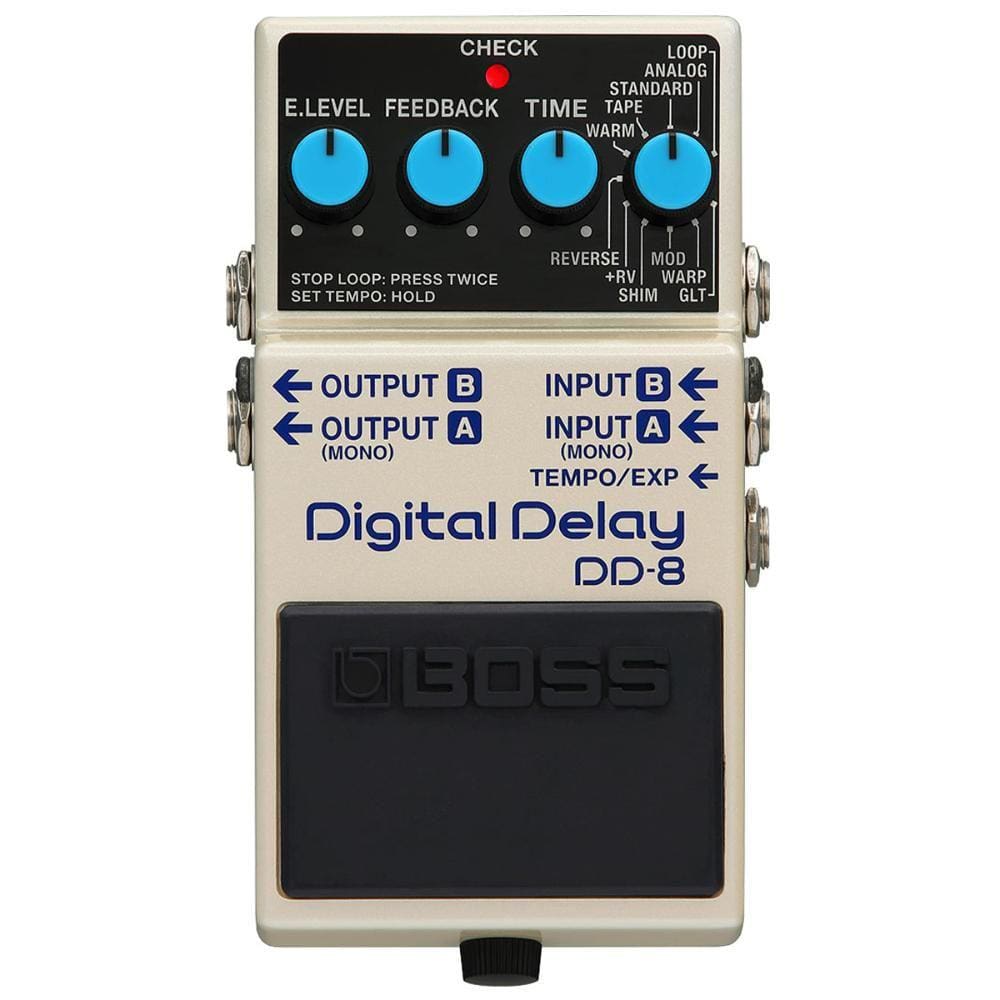 Pedal Boss Delay Efeito Para Guitarra DD-8 Analógico DD8