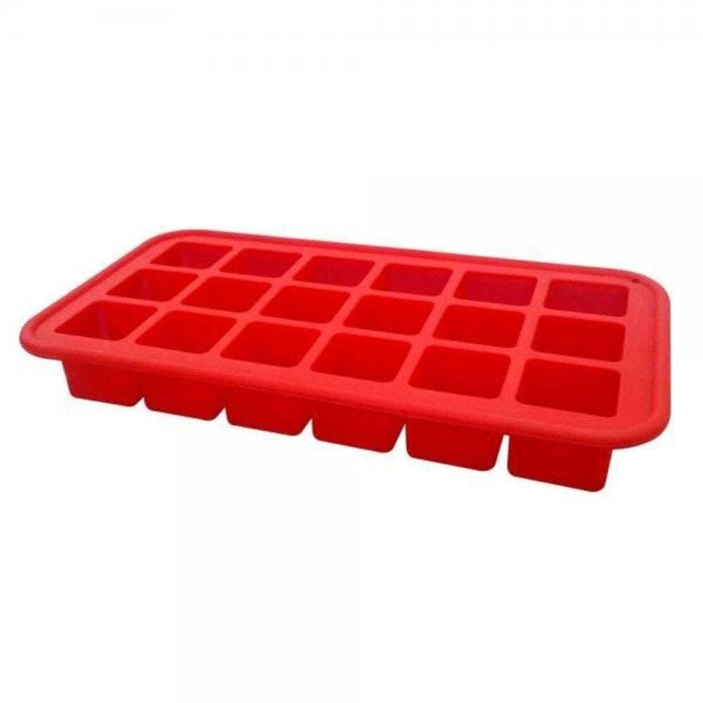 Forma de Gelo Quadrado em Silicone