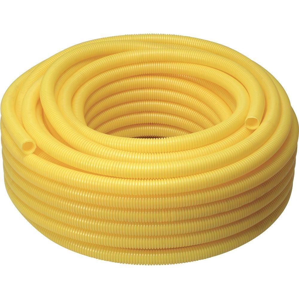 Tubo Eletroduto Pvc Flexivel Corrugado 32MMX25M Amarelo - Krona