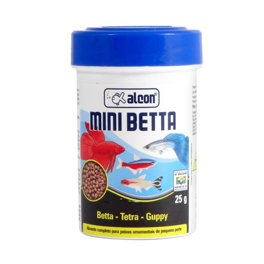 Ração Alcon Mini Betta 25g