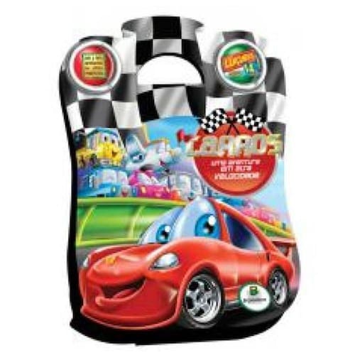Livro Infantil Maleta/Dvd Carros Uma Aventura Em Alta Velocidade